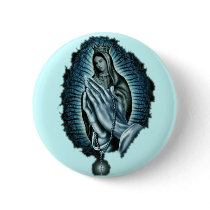 Purple Prayer Blessed Virgin Mary Pins