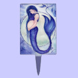 Purple Pregnancy Baby Shower cake topper By Renee cake picks