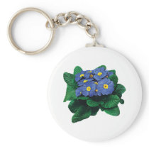 Purple Primroses Key Chains