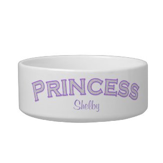 Purple Princess Pet Bowl petbowl