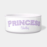 Purple Princess Pet Bowl petbowl