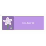 Purple profile cards