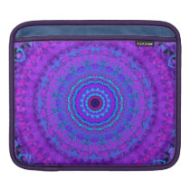 Purple Psyche Mandala kaleidoscope iPad sleeve ipad sleeves