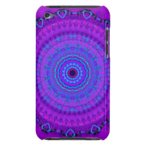 Purple Psyche Mandala kaleidoscope iPod Touch case casemate cases