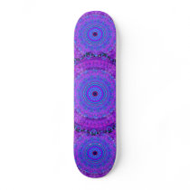 Purple Psyche Mandala kaleidoscope skateboard skateboards