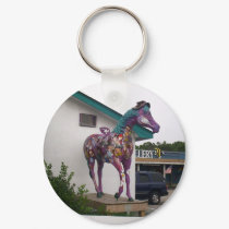 Purple Pub Horse keychains by MeMeBev Purple Pub Horse keychains
