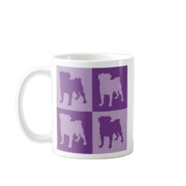 Purple Pug Mugs