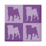 Purple Pugs Magnets