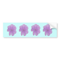 Purple Punch/ PopArt Flower bumper stickers