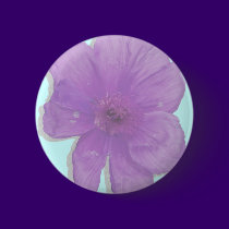 Purple Punch/ PopArt Flower buttons