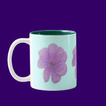Purple Punch/ PopArt Flower mugs