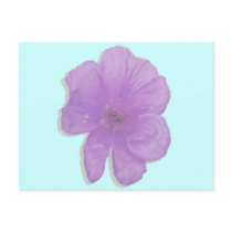 Purple Punch/ PopArt Flower postcards by RLMdesignes Purple Punch/ PopArt Flower postcards