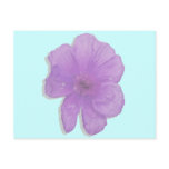 Purple Punch/ PopArt Flower Postcards