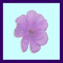 Purple Punch/ PopArt Flower posters