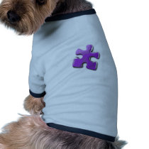 Purple Puzzle! A design also for Autism Awareness pet clothing by angeria Purple Puzzle! A design also for Autism Awareness pet clothing