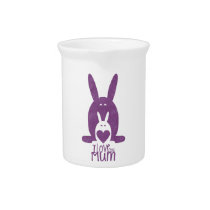 Purple rabbit mom pitchers