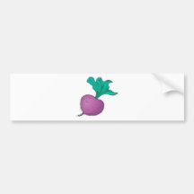 purple radish bumper stickers
