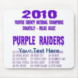 (Purple Raiders fun stuff) Mouse Pads