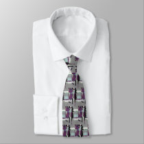"Purple Rain" Digital Art Tie by RLMdesignes "Purple Rain" Digital Art Tie