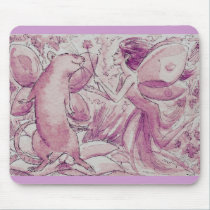 Purple Rat Fairy mousepads