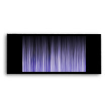 Purple Rays On Black Envelope