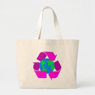 Purple Recycle bag