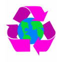 Purple Recycle t-shirts by shopaholicchick Purple Recycle t-shirts