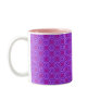 purple retro pattern