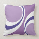purple retro pillow