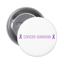 Purple Retro Survivor Button