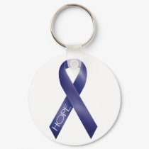 Purple Ribbon keychains