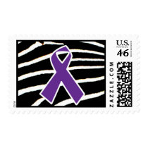 Purple Ribbon Stamps