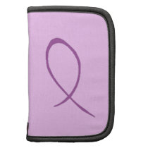 Purple Ribbon Rickshaw Folio Planner
