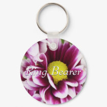 Purple Ring Bearer Bouquet keychains by WeddingsBest Purple Ring Bearer Bouquet keychains