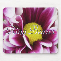 Purple Ring Bearer Bouquet mousepads by WeddingsBest Purple Ring Bearer Bouquet mousepads