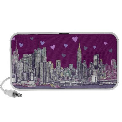 purple romantic New York Travel Speakers