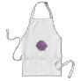 Purple rose apron