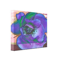 Purple Rose Canvas Print