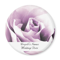 Purple Rose Favor Magnet Template by DreamWed Purple Rose Favor Magnet Template