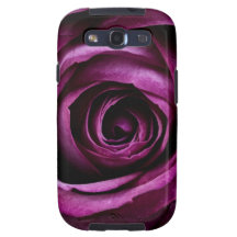 Purple Rose Galaxy SIII Cover