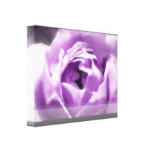 Purple Rose Gallery Wrap Canvas