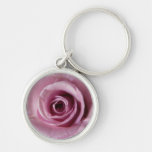 Purple Rose Keychain