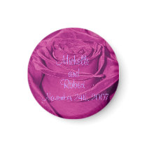 Purple Rose Magnet