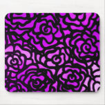 purple rose mousepad