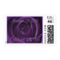 Purple Rose postage