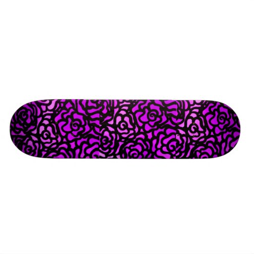 purple rose skateboard