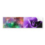 purple rose skin and pastel tie-dye ecig skin bumper stickers