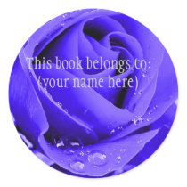 Purple rose stickers by Boogybunny Purple rose stickers