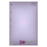 Purple Roses (1) Stationery Design