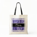PURPLE Roses and Lace - Name Bag for Mom